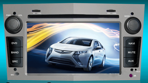 Autoradio per Opel (Astra Zafira Meriva Antara Corsa) monitor HD DVD MP3 GPS DVB-T