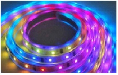 Striscia Strip SMD5050 Colore  RGB  5m 150 LED resistente all'acqua alta luminosità FED0190