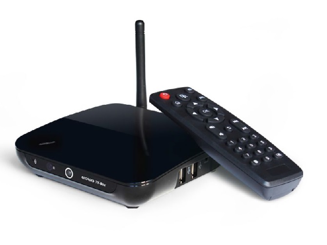 Lettore 4K Bluetimes QBoxpro  Media Player 2GB DDR3 8GB nand flash Bluetooth Android 4.4  H264 e H265 video encoder   Mali-T764 Compatibile XBMC